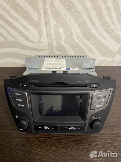 Штатная магнитола на hyundai ix35