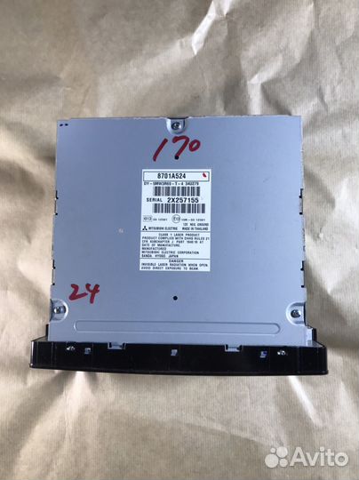 Автомагнитола Mitsubishi electric 0701A524