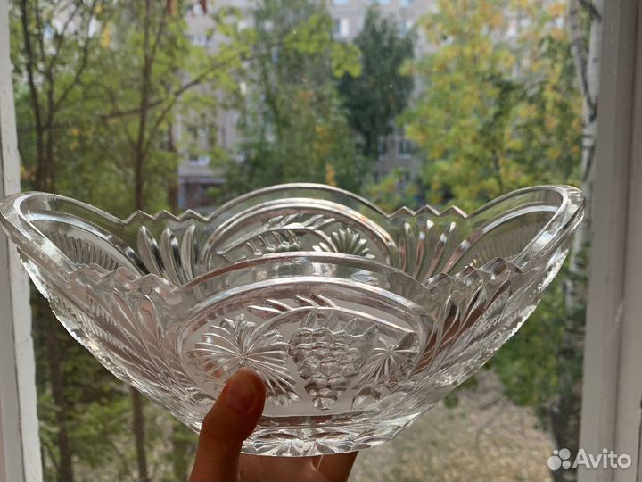 Хрустальная салатница