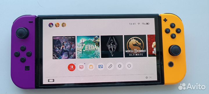 Игровая приставка nintendo switch oled