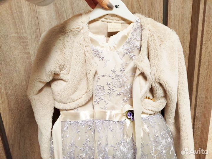 Нарядное платье для девочки 116 122