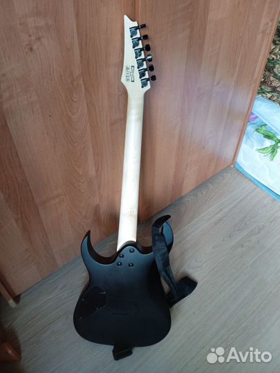 Электрогитара ibanez GIO GRG121DX-BKF black flat