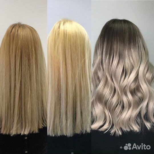 Стрижки окрашивание