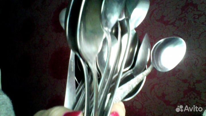 Ложки,вилки нерж.сталь.ссср