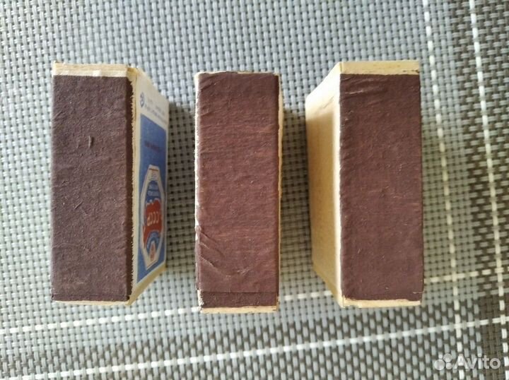 Спички СССР в деревянном коробке