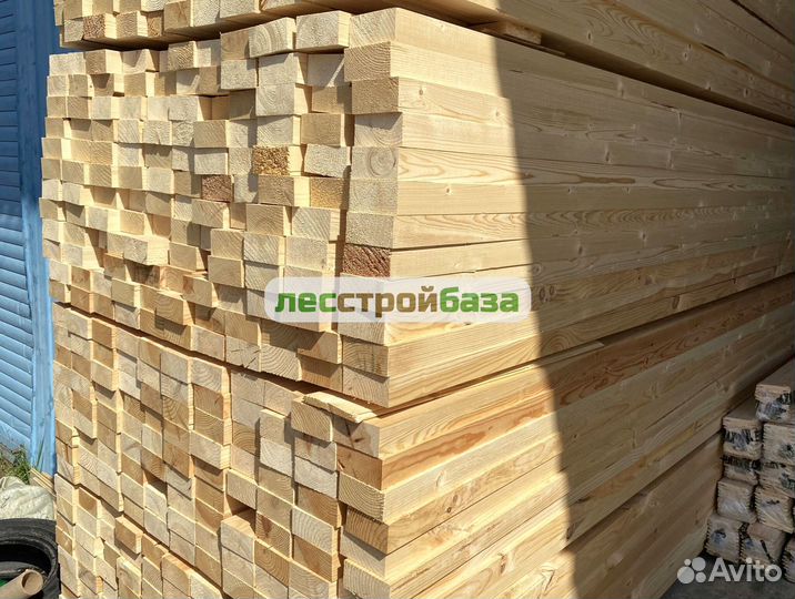 Доска сухая строганная