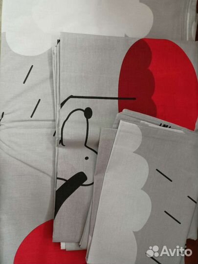 Постельное белье 1.5 новое