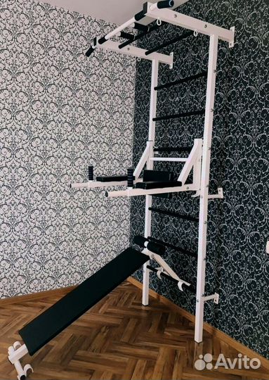 Шведская стенка с тренажером