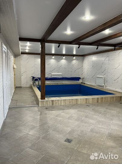 Сауна с бассейном