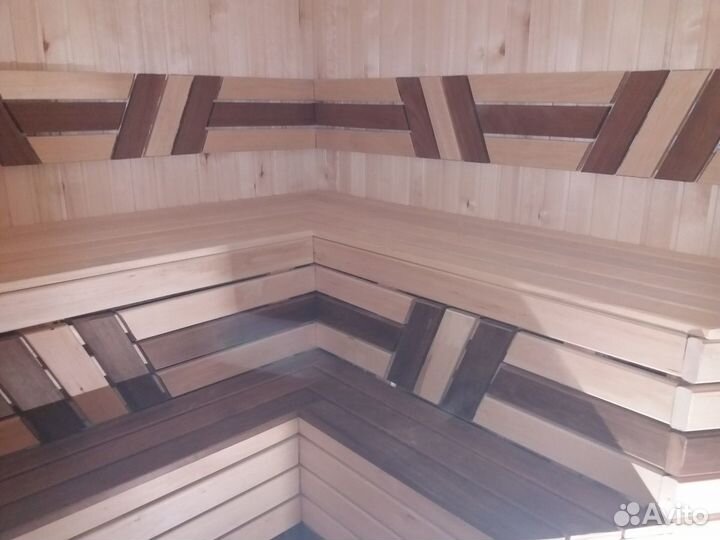 Отделка бань,дач.Обшивка вагонкой, имитацией