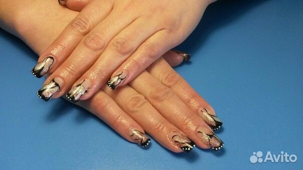 Гель лак, маникюр. Био-гель