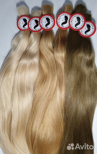 Натуральные волосы для наращивания 100 гр