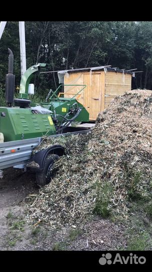 Аренда измельчителя веток,дробилка щепорез