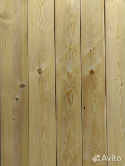 Строганная заборная доска из лиственницы, 140мм