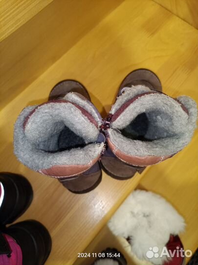 Обувь зимняя (пакетом) для девочки