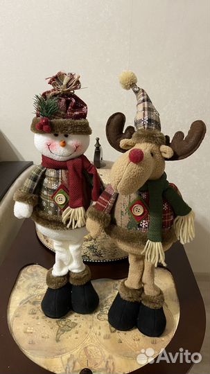 Новогодний снеговик