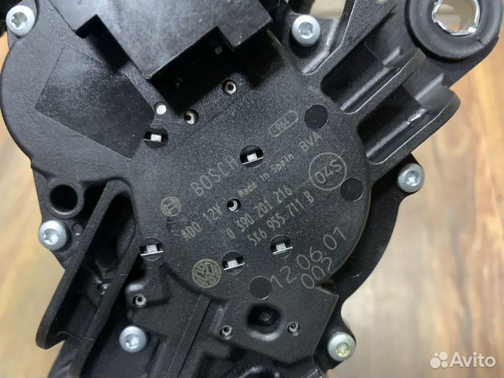 Volkswagen Golf 6 Моторчик стеклоочистителя задний