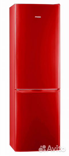 Холодильник pozis. 196 см. Новый. Красный цвет