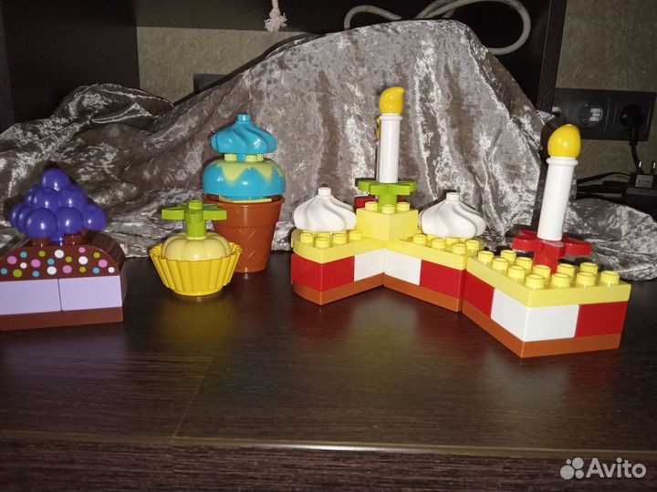 Лего дупло Lego duplo сладости пироженки