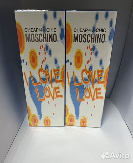 Moschino cheap AND chic I love love EDT 100ml