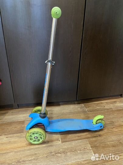 Самокат трехколесный детский