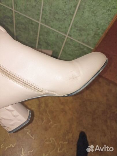 Сапоги женские натуральная кожа