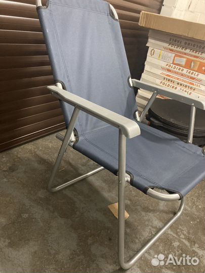 Кресло шезлонг стул раскладное туристическое