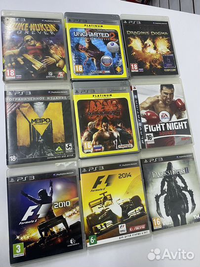 Диски на ps3 54 диска продам
