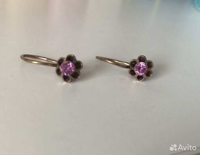 Серебряные серьги