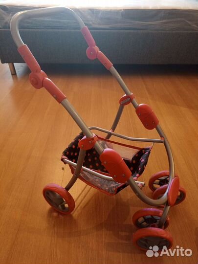 Коляска для кукол с сменным блоком