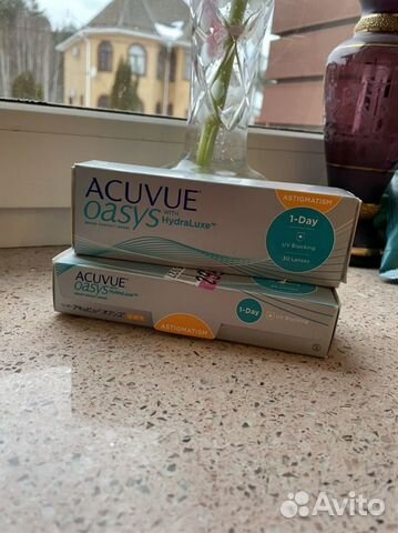 Однодневные контактные линзы acuvue oasys astigmat