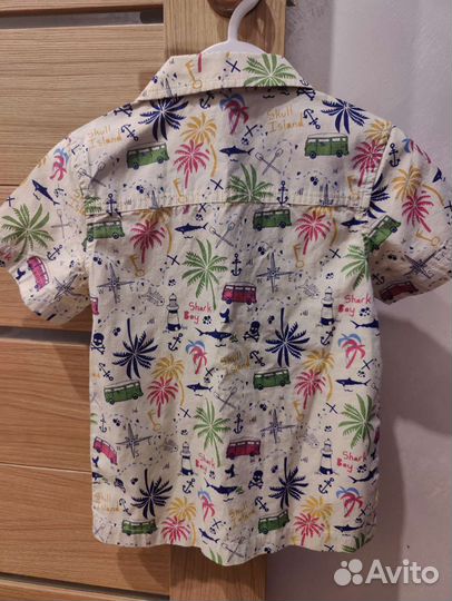 Рубашка на мальчика 104 110