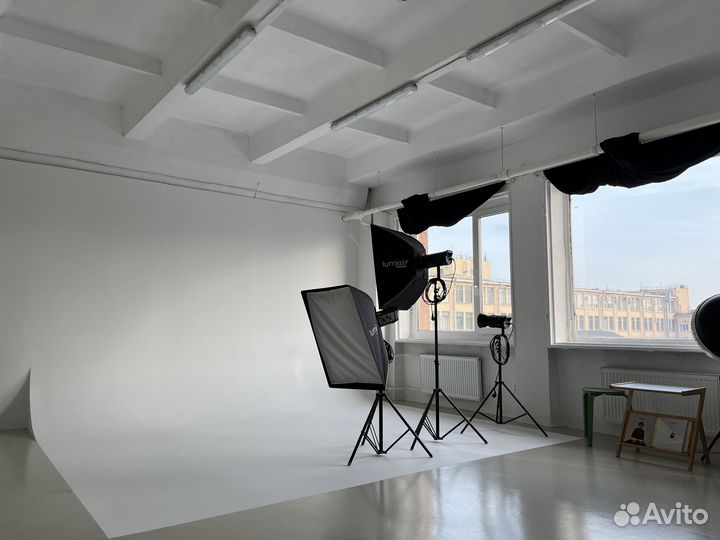 Аренда фотостудии с циклорамой