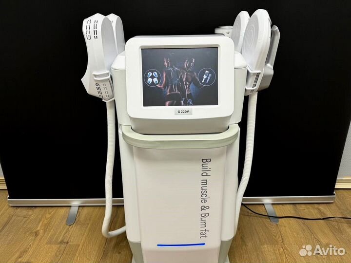 Аппарат коррекция фигуры EMS, роликовый массаж, омоложение, похудение и обучение