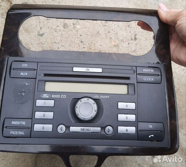 Автомагнитола на форд фокус 1.6
