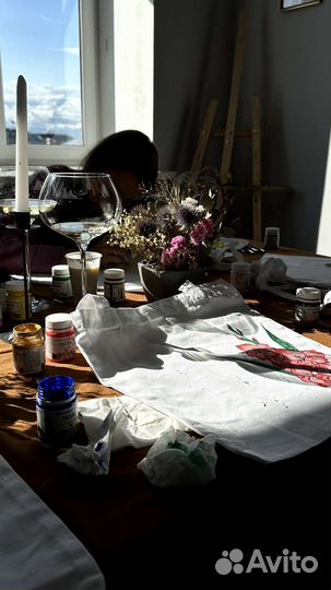 Мастер класс по рисованию акриловыми красками