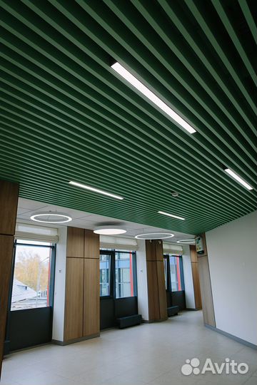 Подвесные потолки армстронг, грильято, реечные