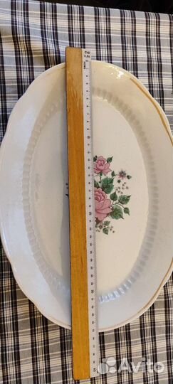 Фарфоровая посуда СССР цветное стекло