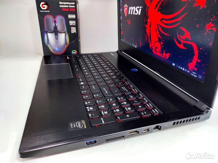 Тонкий игровой MSI в идеале i7, 16gb, ips, gf-2gb