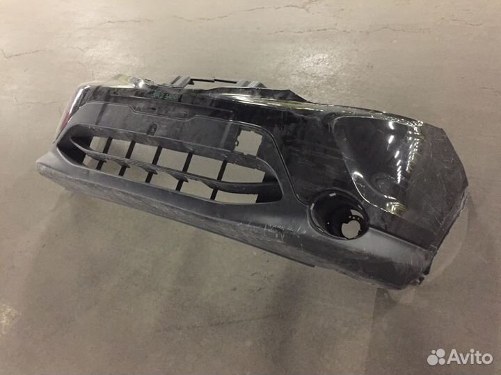 Бампер передний Nissan Qashqai J11 чёрный