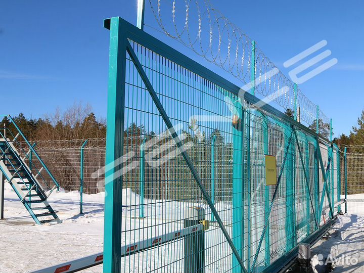 Ворота для 3d забора ограждения, 3Д сетки