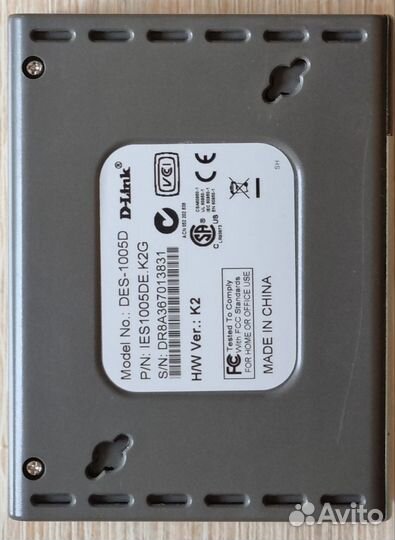 Коммутатор D-Link DES-1005D
