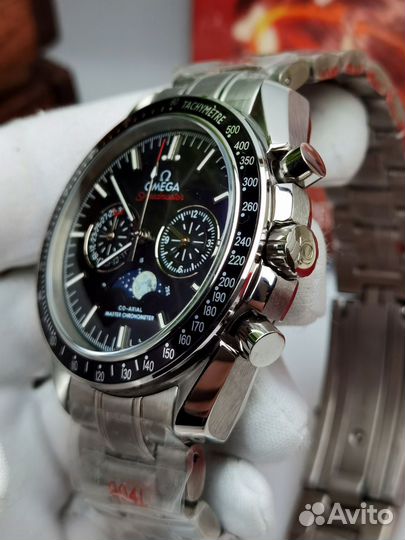 Часы мужские Omega Speedmaster Dark Side of The Mo