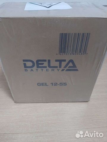 Аккумуляторная батарея Delta 12-55 объявление продам