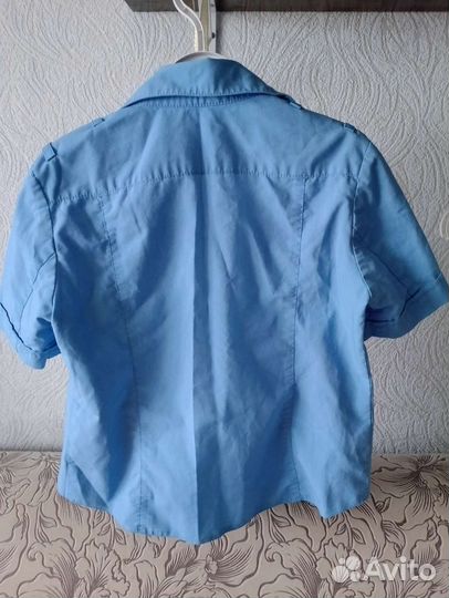 Рубашка школьная 134