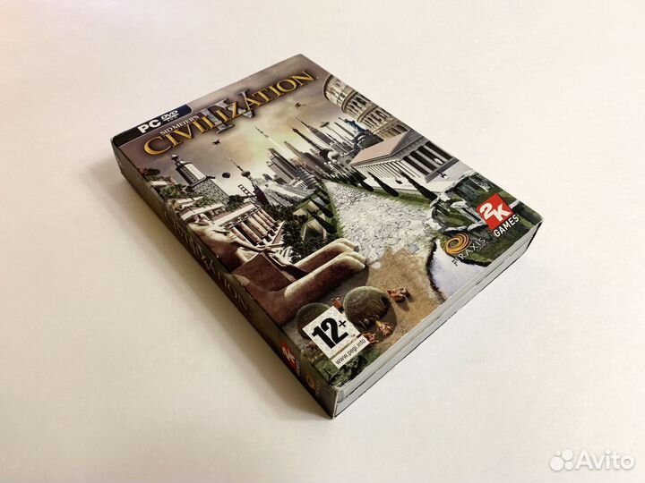 Civilization IV 4 лицензия Англия DVD-бокс рукав
