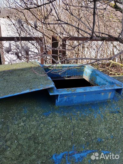 Емкость для воды металлическая бу