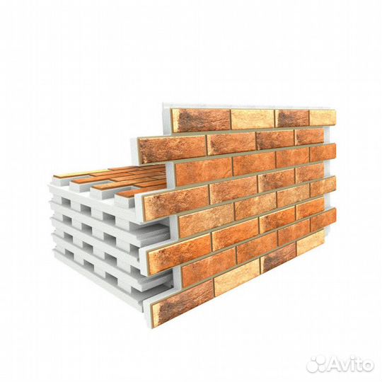 Термопанель фасадная клинкерная Paradyz Scandiano