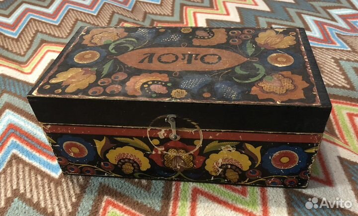 Коробка от лото СССР