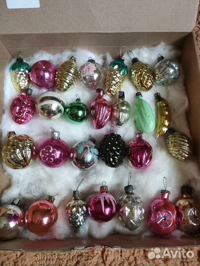 Елочные игрушки СССР